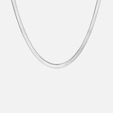 Sardinia Thick Serpent Chain in silver
