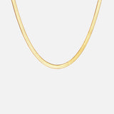 Sardinia Thick Serpent Chain in gold