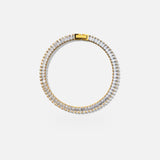 Bordeaux Baguette Bracelet