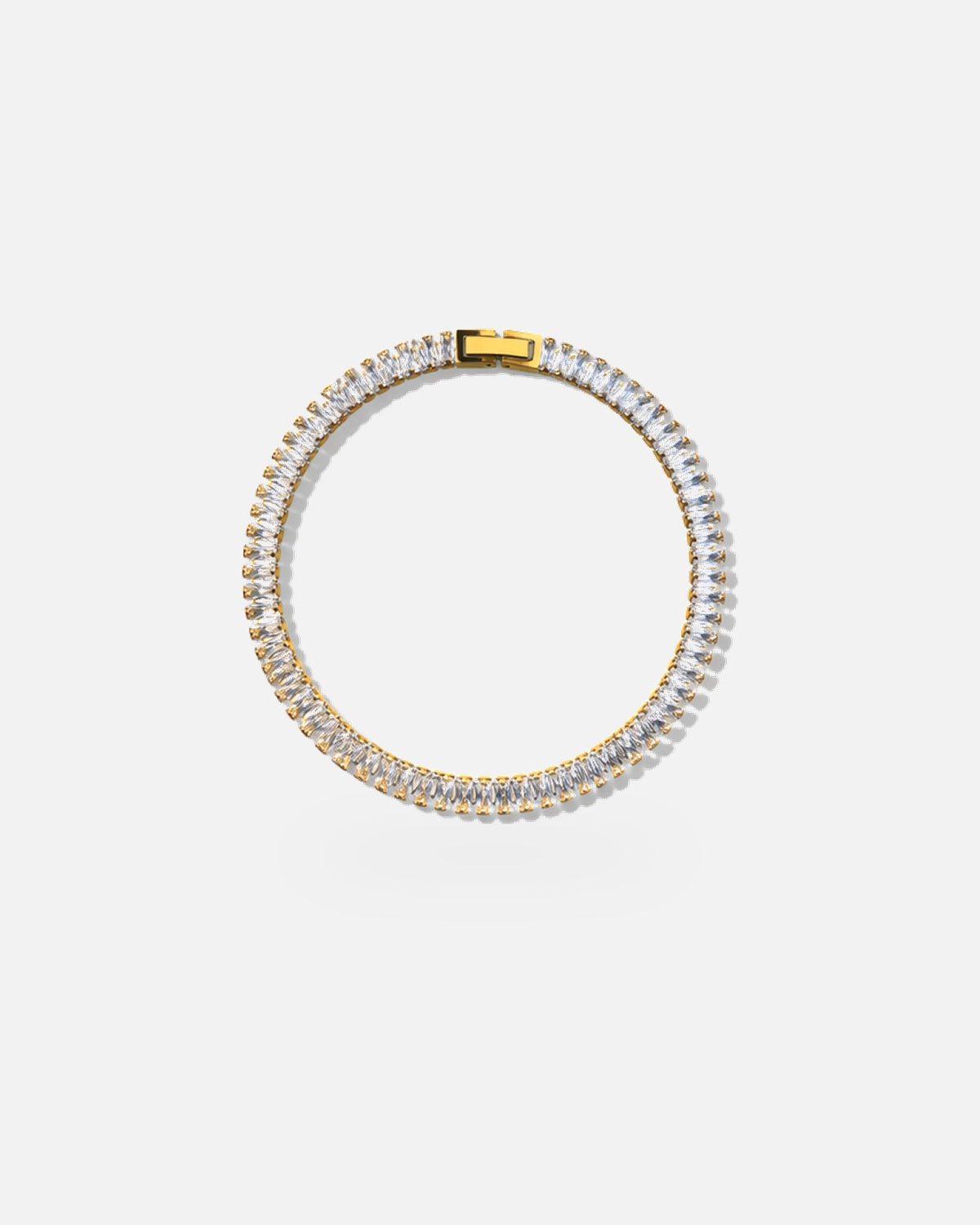 Bordeaux Baguette Bracelet