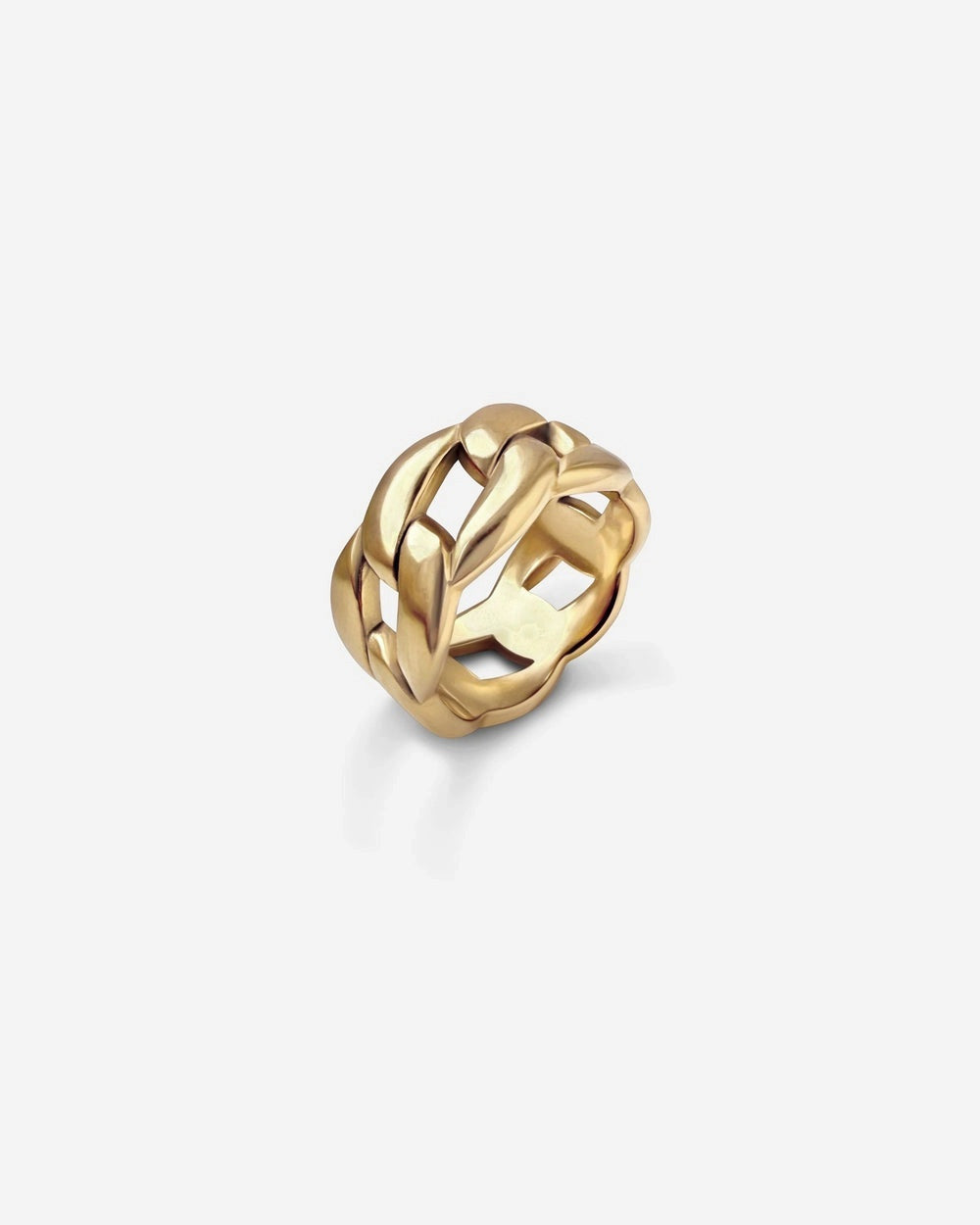 Cuban Link Ring in gold