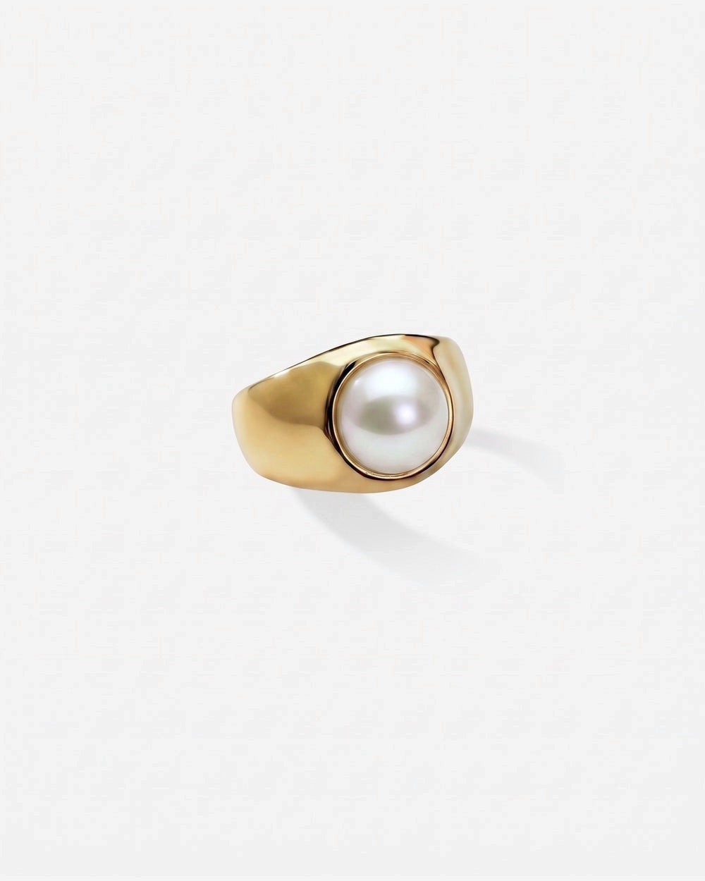 Polynesia Pearl Ring in gold
