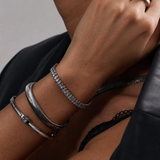 Bordeaux Baguette Bracelet