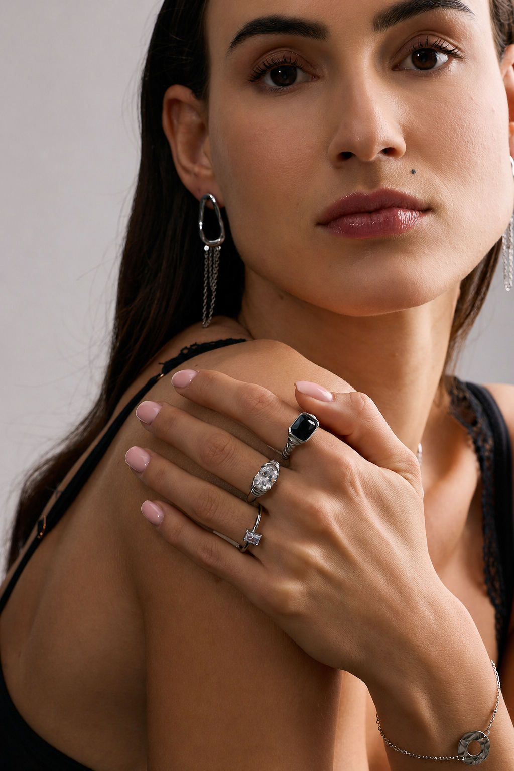Nice Noir Ring
