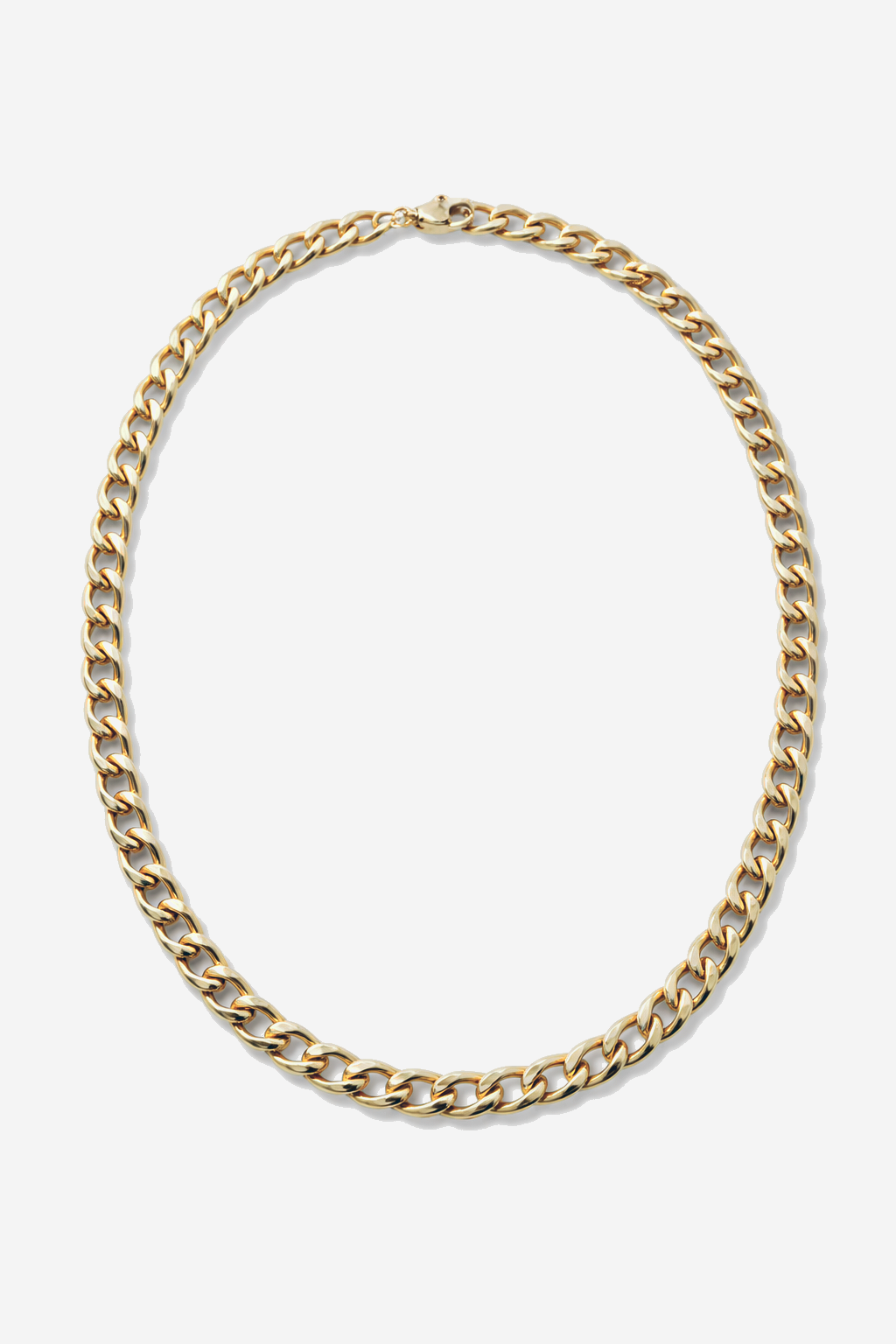 Cuban Chain Necklace in gold