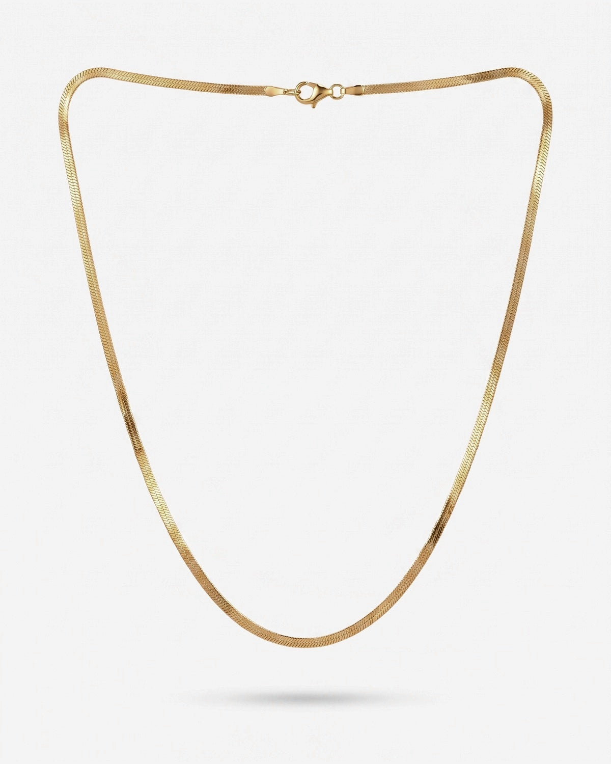 Sardinia Thin Serpent Chain in gold