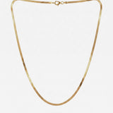 Sardinia Thin Serpent Chain in gold