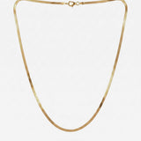 Sardinia Thin Serpent Chain in gold
