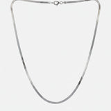 Sardinia Thin Serpent Chain in silver