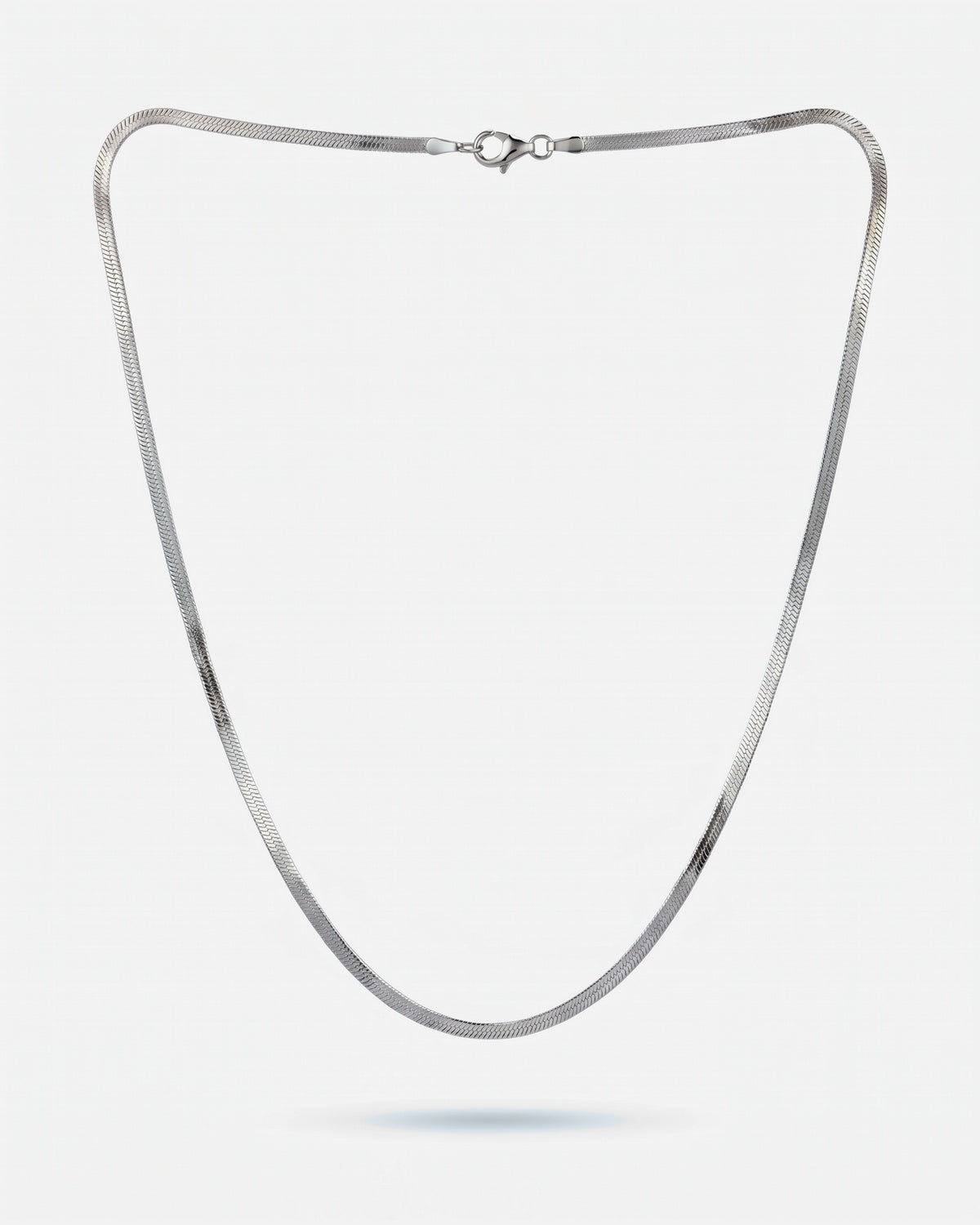 Sardinia Thin Serpent Chain in silver