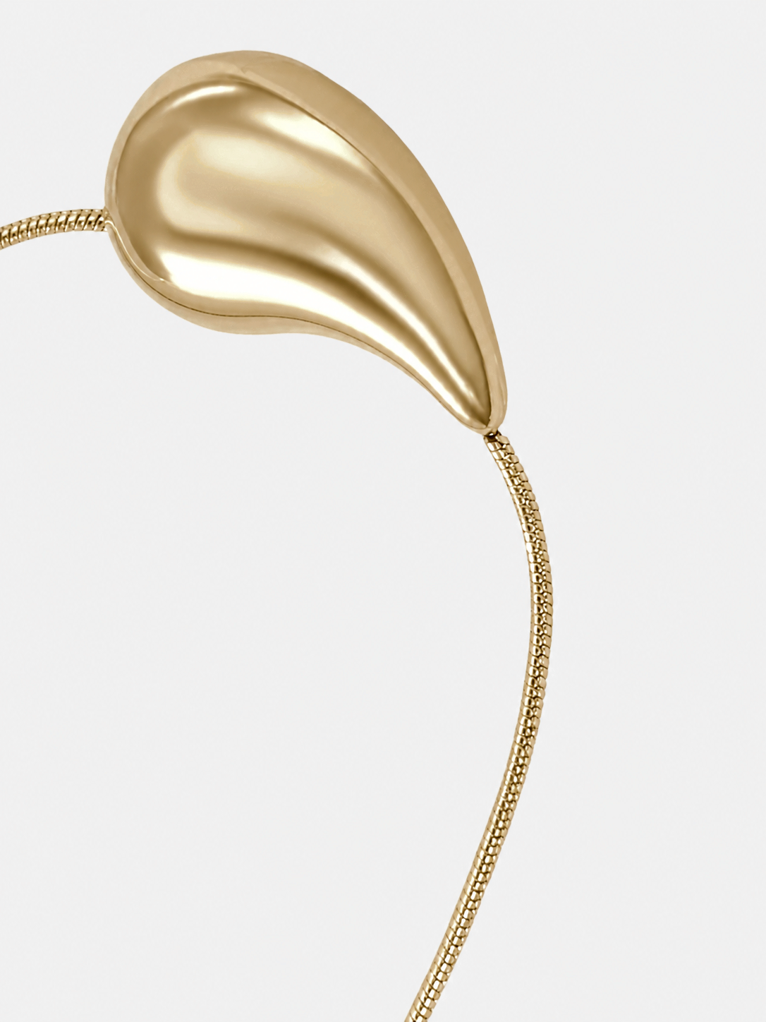 Tenerife Teardrop pendant detail
