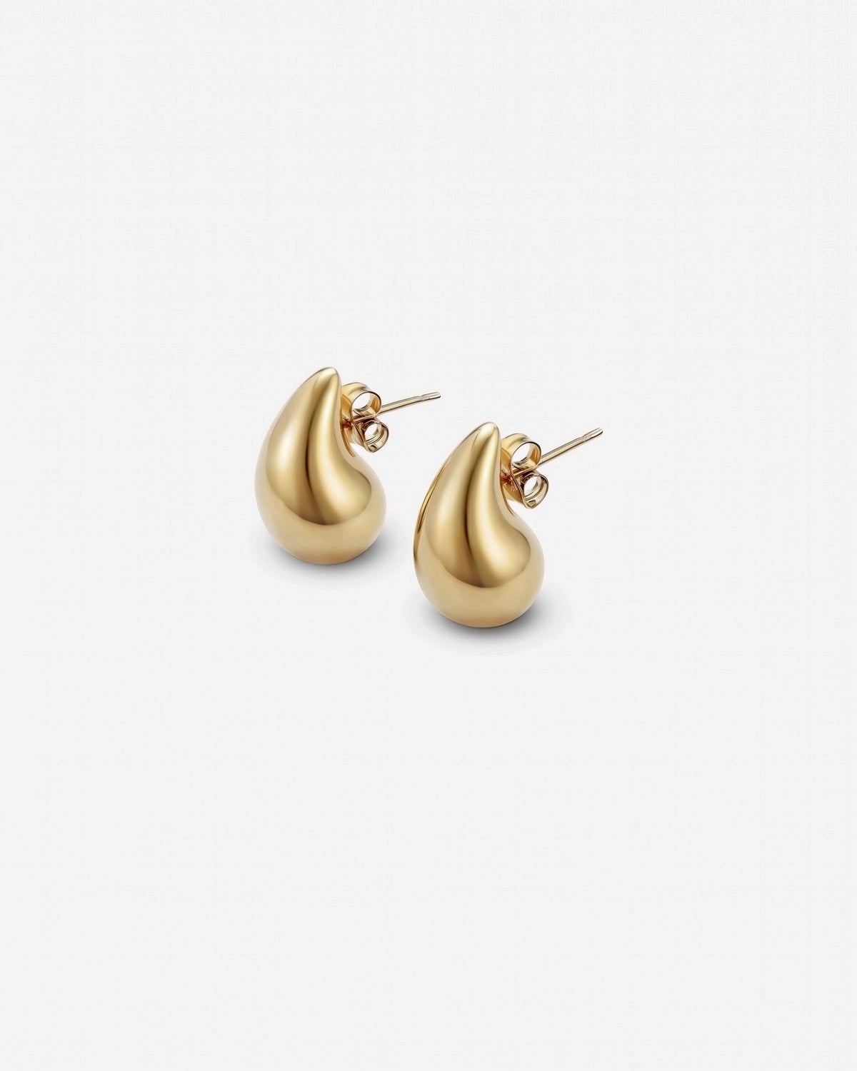 Tenerife Teardrop Earrings in gold