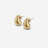 Tenerife Teardrop Earrings in gold