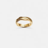 Tenerife Twist Ring in gold