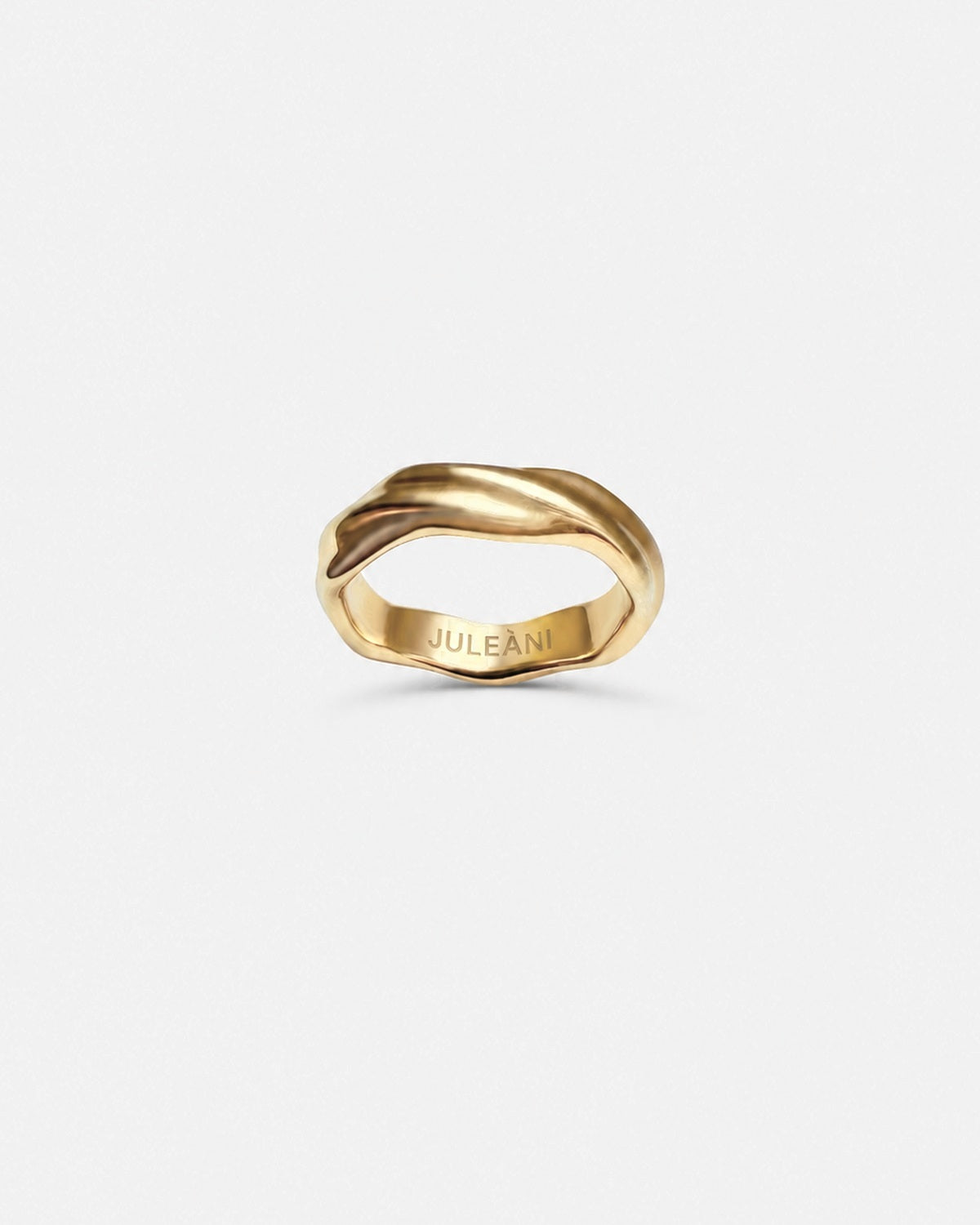 Tenerife Twist Ring in gold